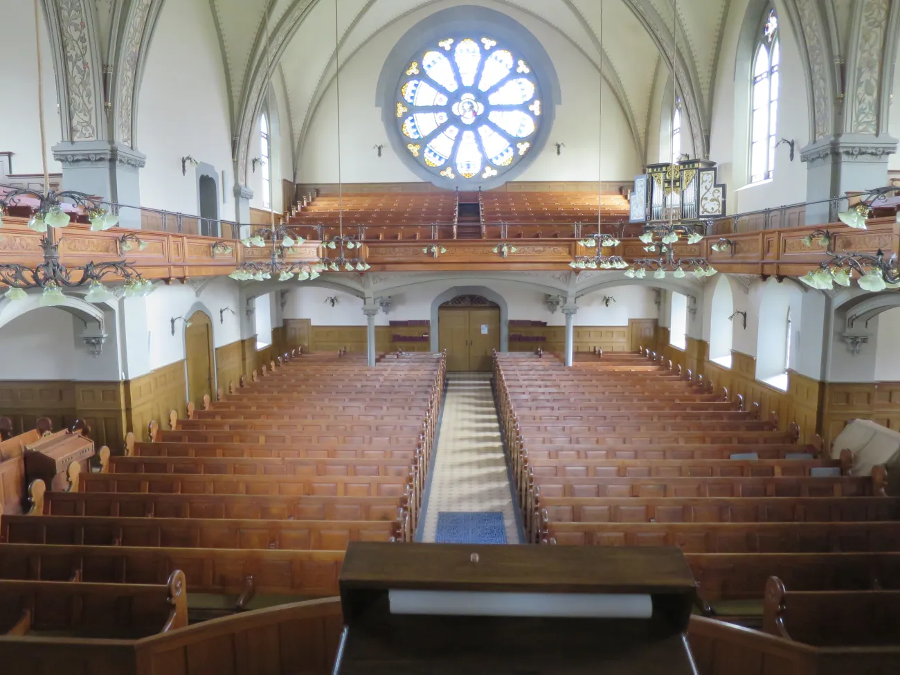 Reformierte Kirche Richterswil innen