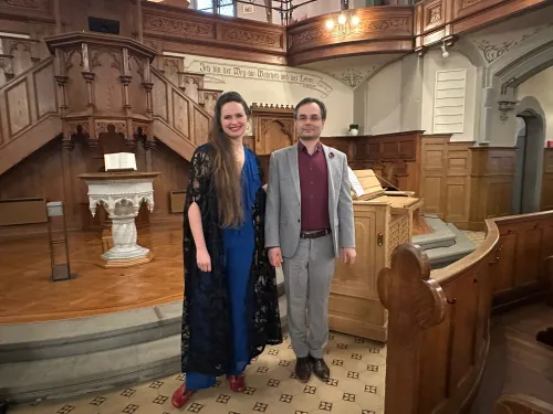 Hélène Walter und Michael Bártek